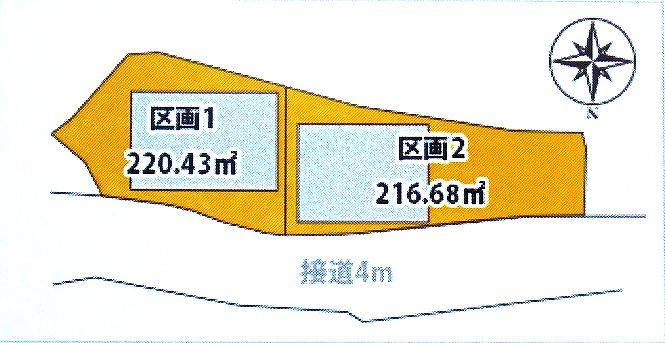Compartment figure. 25,800,000 yen, 3LDK, Land area 217.42 sq m , Building area 82.8 sq m compartment 2