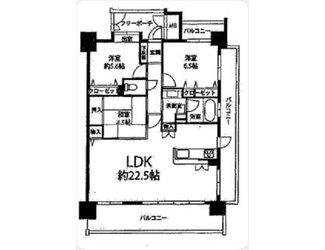 Floor plan. 3LDK, Price 28.5 million yen, Footprint 82.5 sq m , Balcony area 31.42 sq m