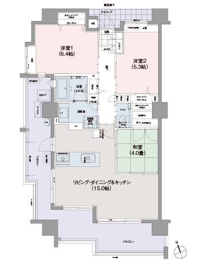 Floor: 3LDK, occupied area: 70.15 sq m, Price: 32,310,000 yen ~ 37,320,000 yen