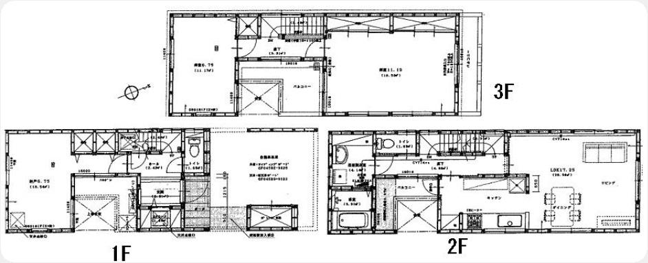 Floor plan. 40,800,000 yen, 2LDK + S (storeroom), Land area 82.88 sq m , Building area 134.13 sq m