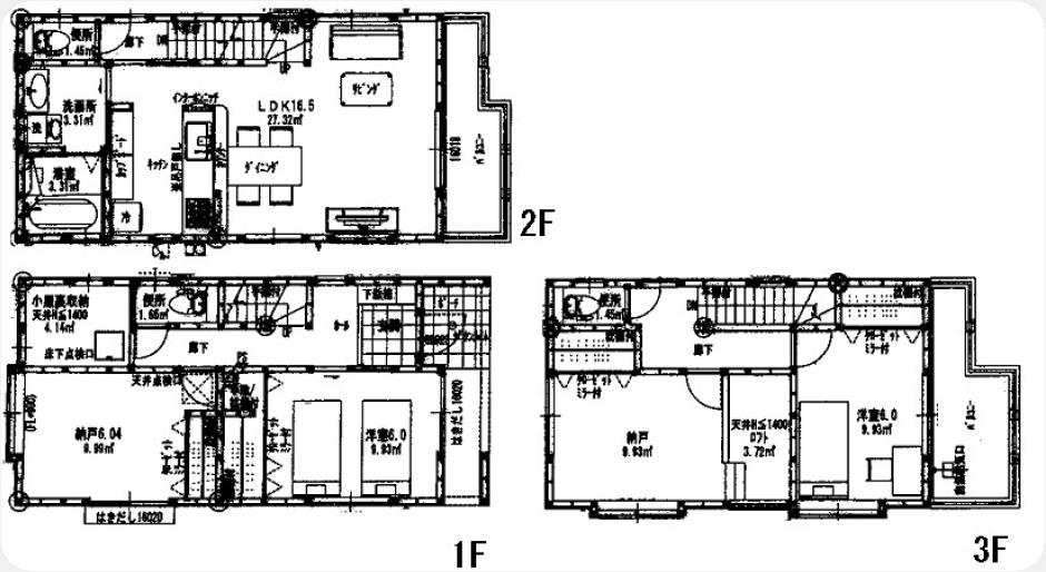 Floor plan. (4), Price 38,500,000 yen, 2LDK+2S, Land area 85.42 sq m , Building area 105.15 sq m