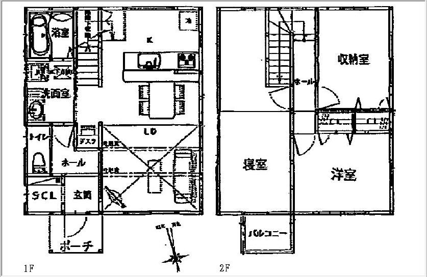 Floor plan. 37,900,000 yen, 3LDK, Land area 110.84 sq m , Building area 28.05 sq m