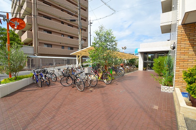 Other common areas. Bicycle-parking space