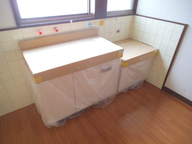 Kitchen. New we have is being installed