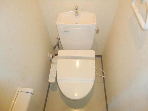 Toilet. Bidet also has a fully equipped also one of the charms