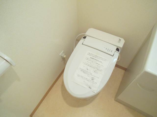 Toilet. It's actually a tankless toilet
