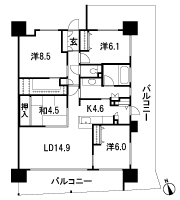 Floor: 4LDK, occupied area: 100.19 sq m, Price: TBD