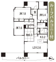 Floor: 4LDK, occupied area: 91.44 sq m, Price: 58,880,000 yen