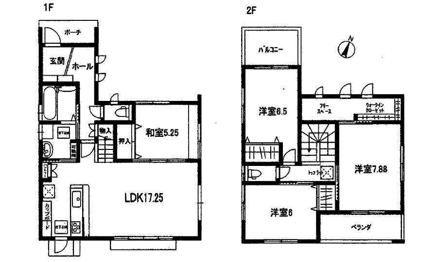 Floor plan. 41,800,000 yen, 4LDK, Land area 132.55 sq m , Building area 107.64 sq m