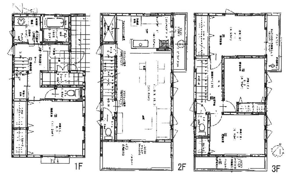 Floor plan. 43,800,000 yen, 4LDK, Land area 107.96 sq m , Building area 116.75 sq m