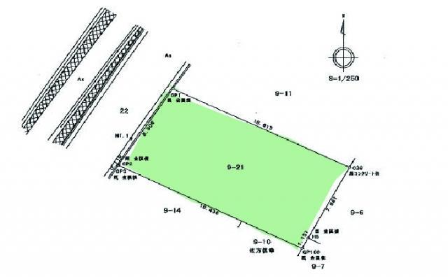 Compartment figure. Land price 34,800,000 yen, Land area 169.04 sq m compartment view