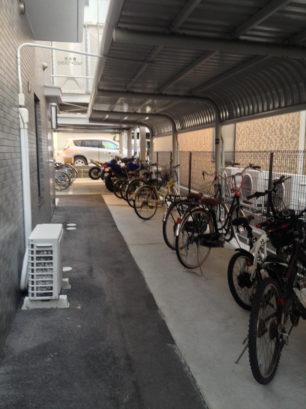 Other common areas. Bicycle-parking space