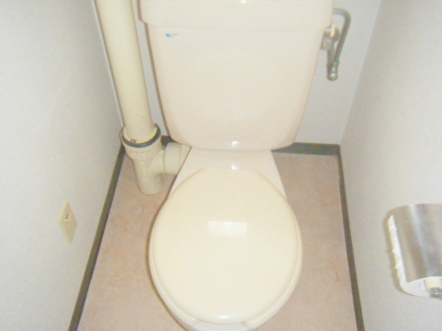 Toilet. It is a Western-style toilet ~