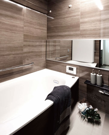 Bathing-wash room.  [BATH ROOM] When you design the bathroom with ergonomic and aesthetic sensibility, It has evolved so far. Untie solve soften the mind and body, Achieve a gorgeous relaxation scene.