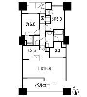 Floor: 2LDK + DEN + WIC + SIC, the occupied area: 72.24 sq m, Price: 40.4 million yen