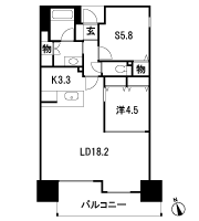 Floor: 1LDK + S, the occupied area: 69.96 sq m, price: 30 million yen ~ 37,530,000 yen