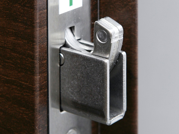 Security. Deadbolt lock with key