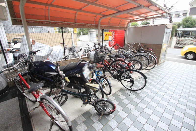 Other common areas. Bicycle-parking space