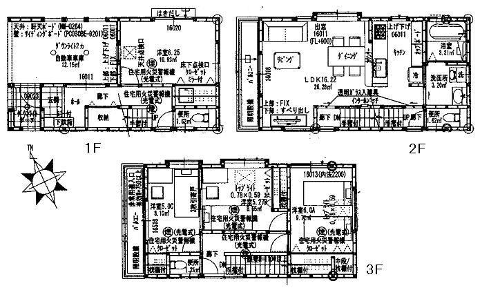 Floor plan. 36.5 million yen, 4LDK, Land area 93.05 sq m , Building area 100.83 sq m
