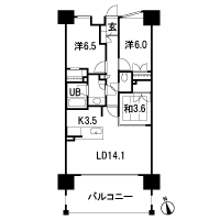 Floor: 3LDK, the area occupied: 73.3 sq m, Price: TBD