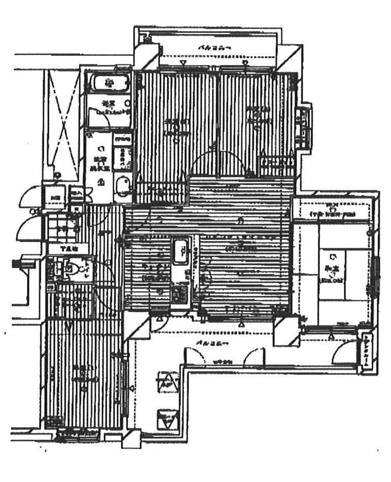 Floor plan. 4LDK, Price 25 million yen, Occupied area 81.85 sq m , Balcony area 22.61 sq m floor plan