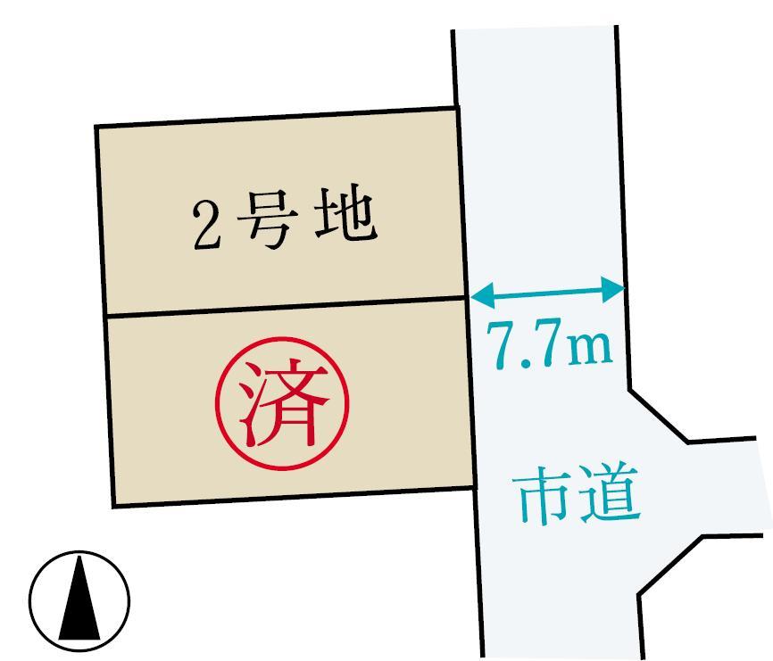 Compartment figure. Land price 46 million yen, Land area 214.11 sq m