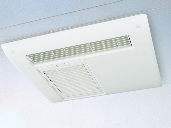 Bathing-wash room.  [Bathroom ventilation heating dryer] Installing a bathroom ventilation heating dryer for laundry even on rainy days can dry out. Since the winter, such as the use of the pre-heating function, It is safe for the elderly.