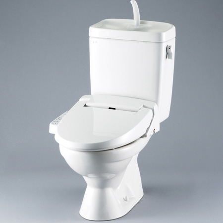 Toilet.  [toilet] Deodorizing function and heating toilet seat shower toilet. Produce a comfortable and clean private room at any time.
