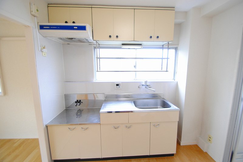 Kitchen. Atmosphere there is a two-burner gas stove installed Friendly window is a good