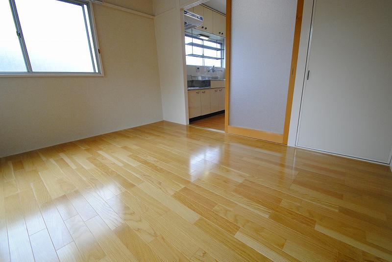 Living and room. It flooring is also bright has been reflected by the light