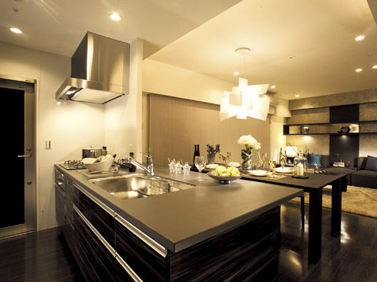 Kitchen.  [kitchen] Realize the kitchen space of beautifully refined atmosphere, such as the interior