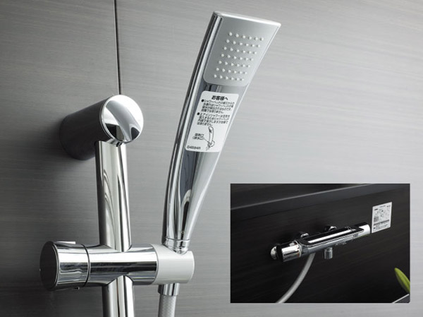 Bathing-wash room.  [Faucets] Adopted Metal faucet feeling of luxury. hot water ・ Cold water of switching is also easy, Also consideration to usability.