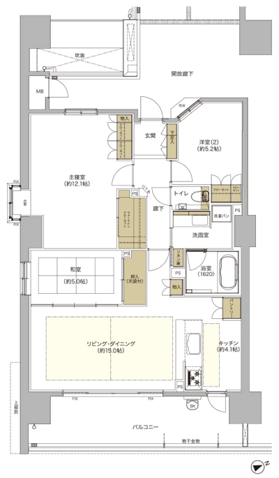 Floor: 3LDK, occupied area: 92.47 sq m, Price: 43.2 million yen ・ 47,100,000 yen
