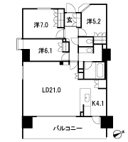 Floor: 3LDK, occupied area: 92.47 sq m, Price: 43.2 million yen ・ 47,100,000 yen
