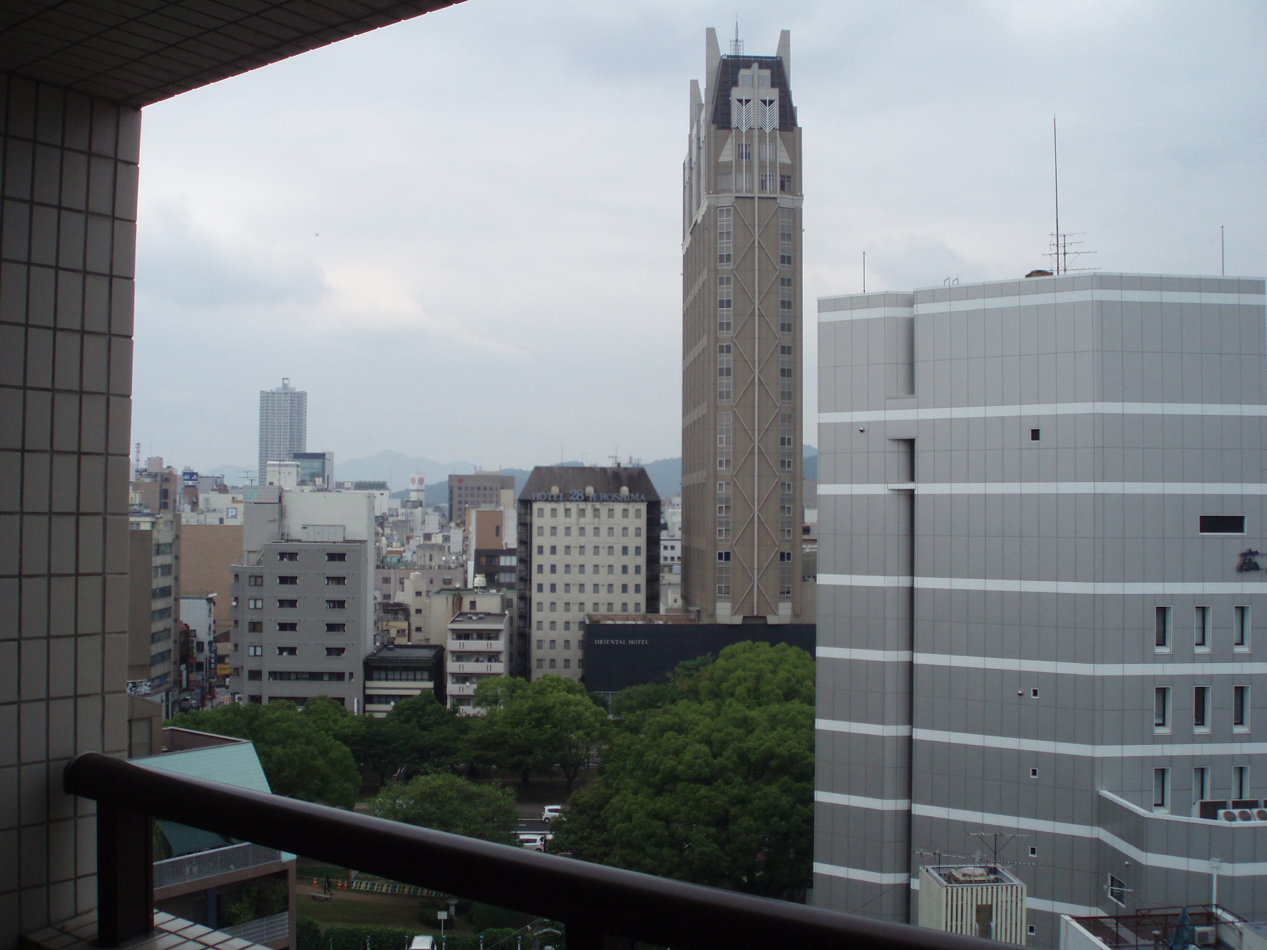 View. Veranda landscape