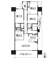 Floor: 4LDK, occupied area: 90.64 sq m, Price: TBD