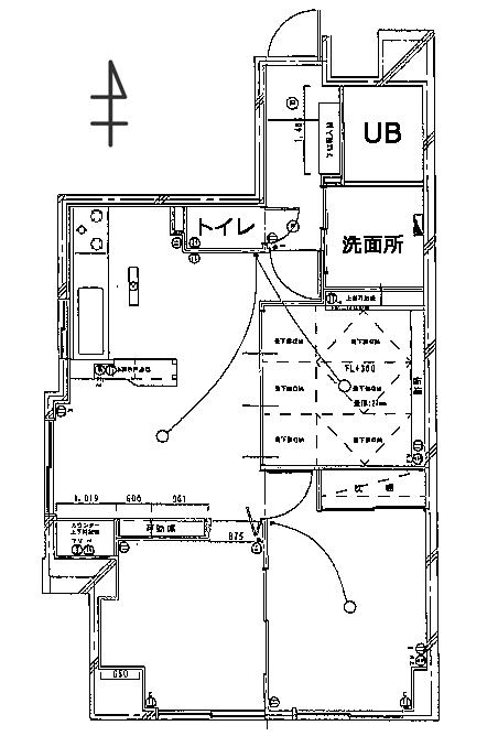 Floor plan. 3DK, Price 17.8 million yen, Footprint 59.8 sq m , Balcony area 13 sq m