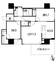 Floor: 1LDK + S + walk-in closet, the occupied area: 64.52 sq m, Price: 29,510,000 yen ・ 35,430,000 yen