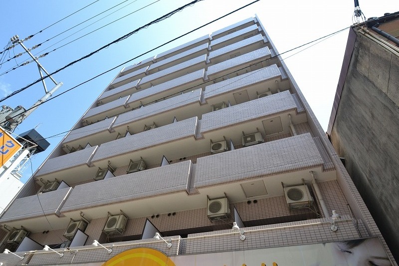 Building appearance. Near train station, It is the apartment of good location