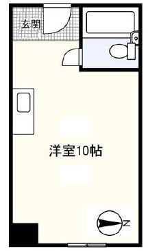 Floor plan. Price 1.6 million yen, Occupied area 19.93 sq m floor plan