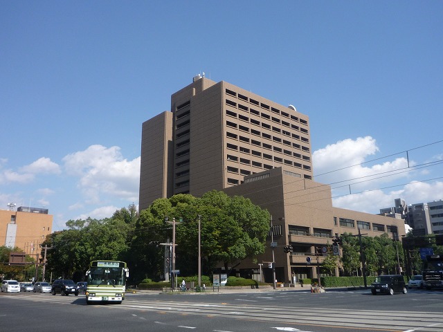 Government office. Medium Hiroshima 419m to ward office (government office)