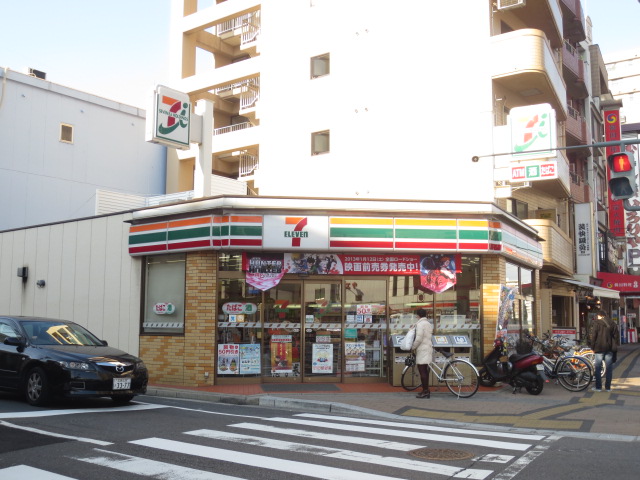 Convenience store. Seven-Eleven Hiroshima Dobashi store up (convenience store) 126m