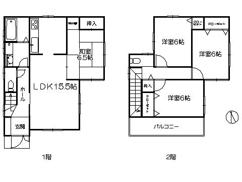 Floor plan. 32,800,000 yen, 4LDK, Land area 100.34 sq m , Building area 94.77 sq m   ※ Floor Plan current state priority
