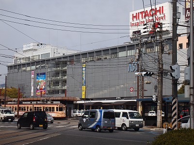 Convenience store. Seven-Eleven Hiroshima Nakajima-cho, store (convenience store) to 387m