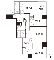 Floor: 2LDK + WIC, the occupied area: 66.82 sq m, Price: TBD