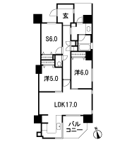 Floor: 2LDK + S, the occupied area: 79.67 sq m, Price: 39,440,000 yen ~ 41,900,000 yen