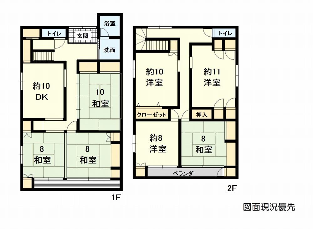 Floor plan. 34 million yen, 7DK, Land area 236.24 sq m , Building area 207.99 sq m