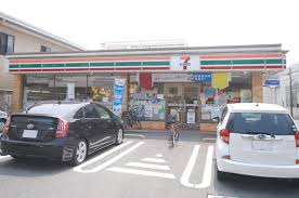 Convenience store. Seven-Eleven Hiroshima Higashikan'non store up (convenience store) 114m