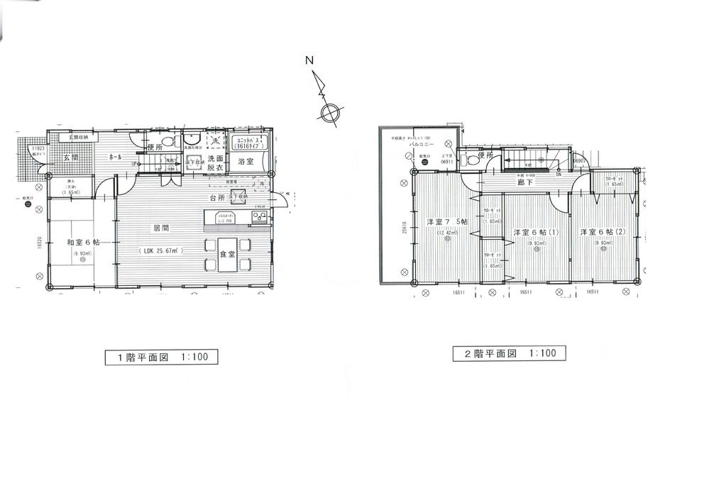 Floor plan. 24,800,000 yen, 4LDK, Land area 136.85 sq m , Building area 103.5 sq m