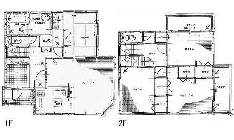 Floor plan. 25 million yen, 4LDK, Land area 132.47 sq m , Building area 105.85 sq m is the wide entrance of 4LDK plan